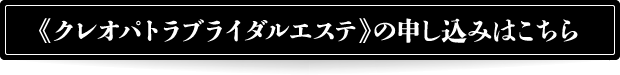 《クレオパトラブライダルエステ》の申し込みはこちら